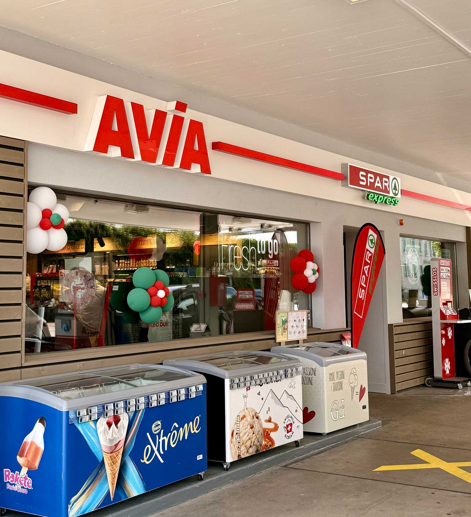 Eröffnung Spar express Amriswil